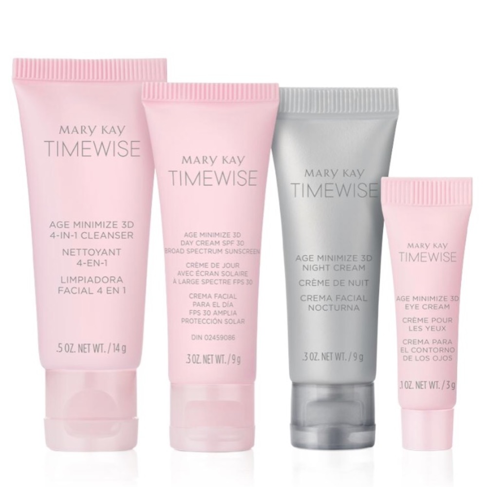 Mary Kay 3-D Timewise Miracle Set. Travel Size.